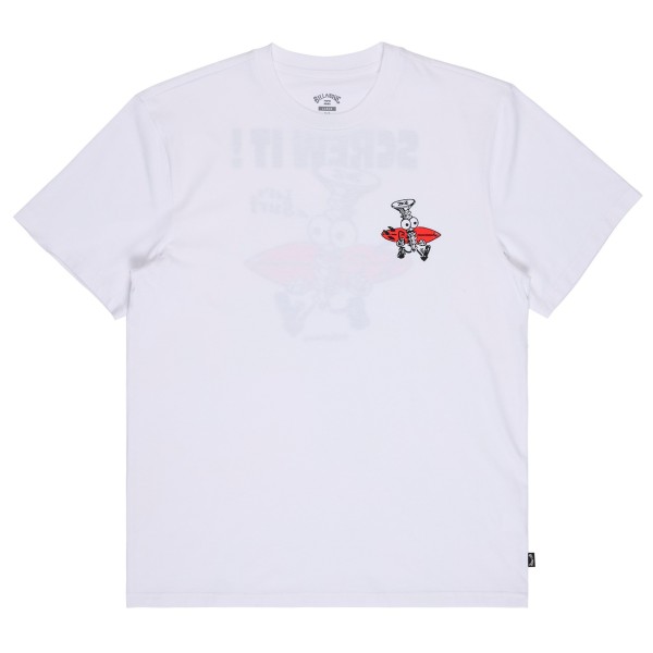 Billabong - Screw It S/S - T-Shirt Gr M weiß