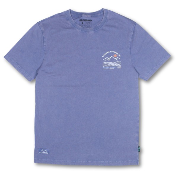 Bleubird Dawn Tee T-shirt Purper