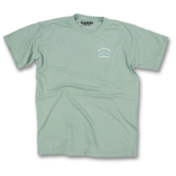 Bleubird Horizon Tee T-shirt turkoois Turquoise