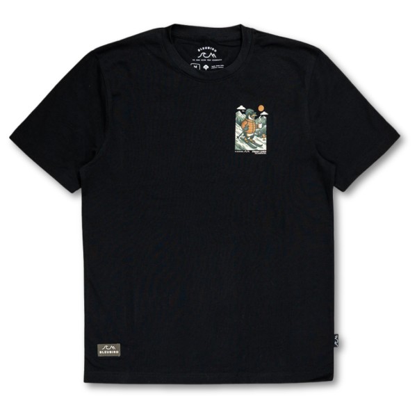 Bleubird Pete The Penguin Tee T-shirt Zwart