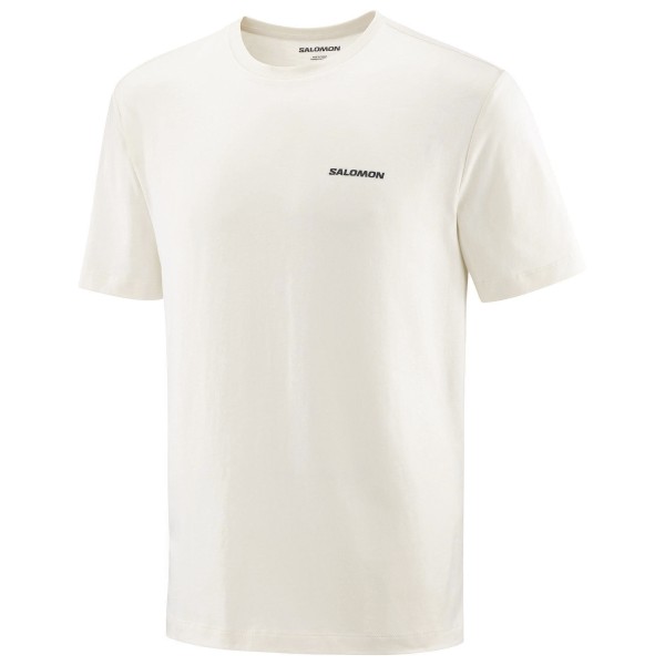 Salomon Chest Logo Regular Tee T-shirt Beige