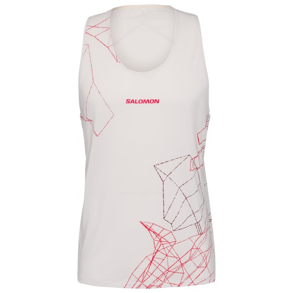Salomon /Lab Speed Singlet Hardloopshirt Purper