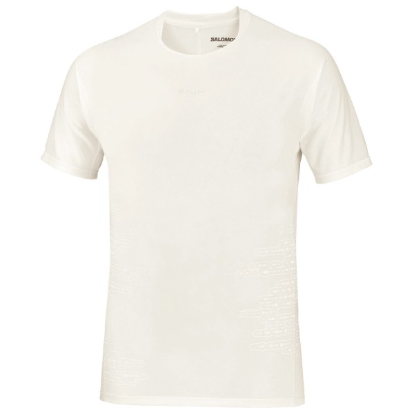 Salomon Sense Aero Short Sleeve Tee GFX Hardloopshirt Wit