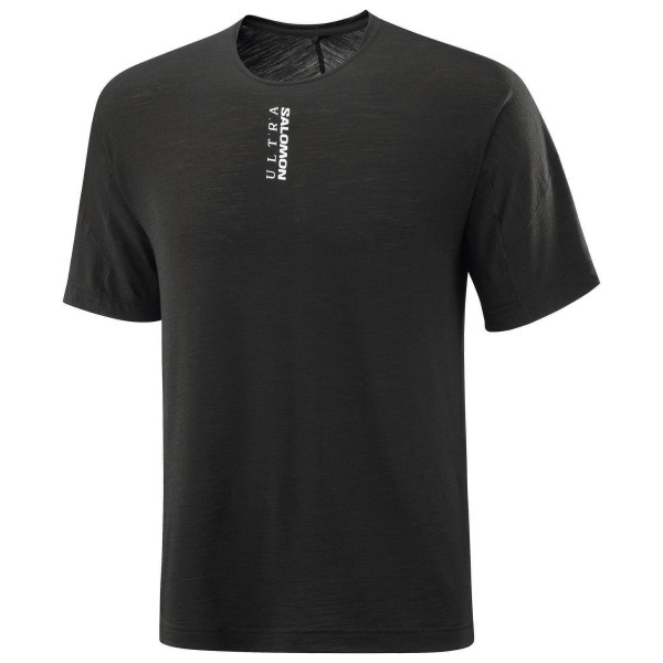 Salomon Ultra Short Sleeve Tee Hardloopshirt Zwart