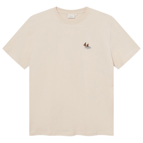 DEDICATED T-Shirt Stockholm Camp Creek EMB T-shirt Wit