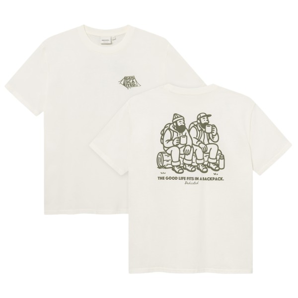 DEDICATED T-Shirt Stockholm Camp Crew T-shirt Wit