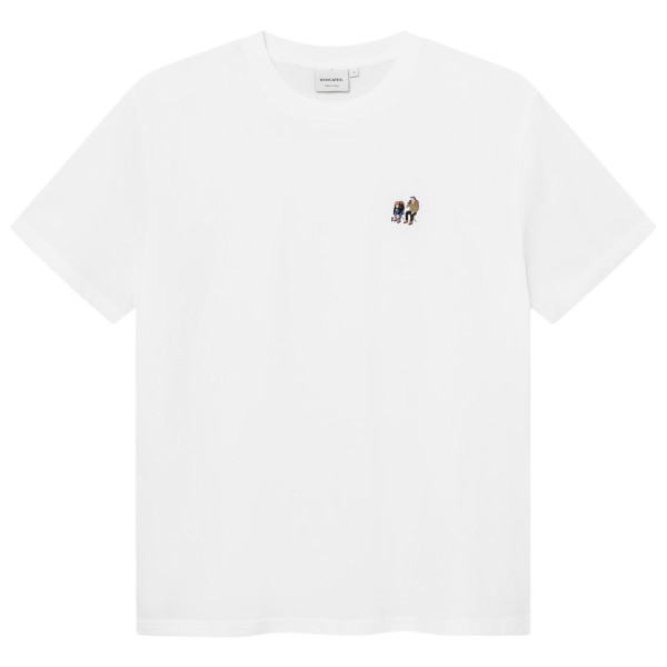 DEDICATED T-Shirt Stockholm Camp Crew EMB T-shirt Wit