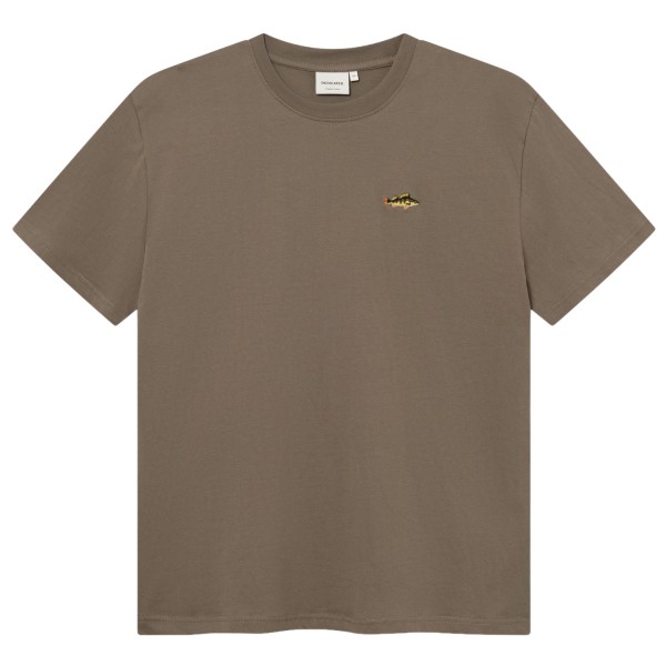 DEDICATED T-Shirt Stockholm Perch EMB T-shirt Groen