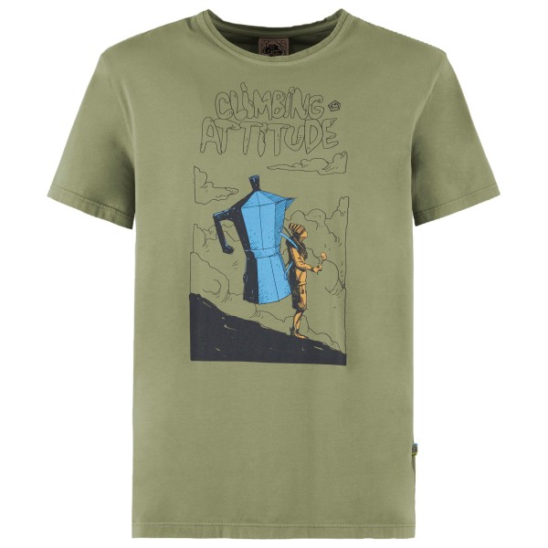 E9 Atti T-shirt Olijfgroen