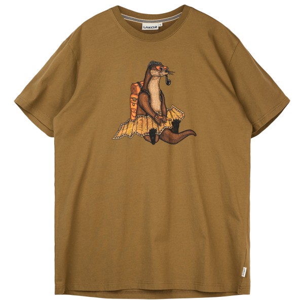 LAKOR The Otter Way T-Shirt T-shirt Bruin