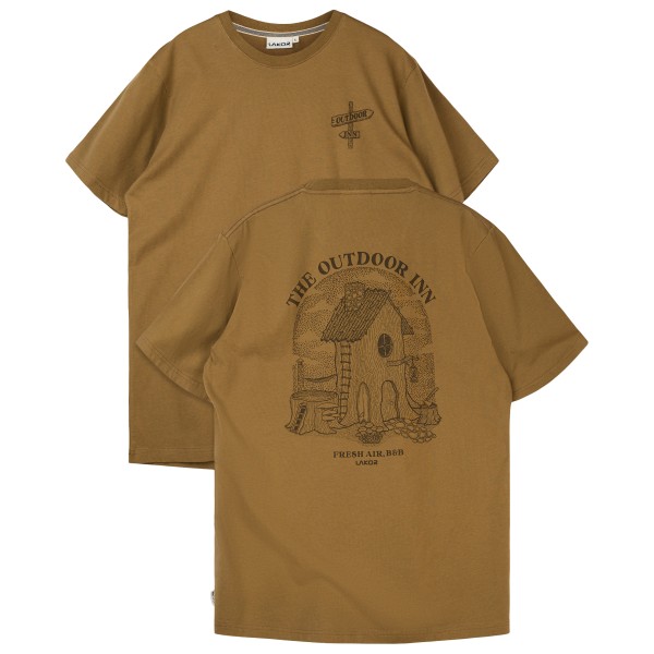 LAKOR The Outdoor Inn T-Shirt T-shirt Bruin