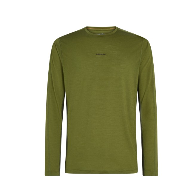 Icebreaker Merino Blend 125 L/ Tee Colour Block Merinoshirt cb Zwart