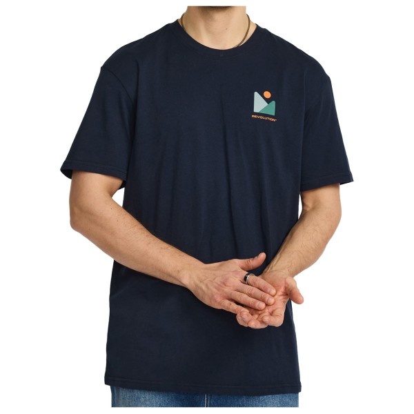 Revolution Application T-Shirt 1463 MOU T-shirt Blauw