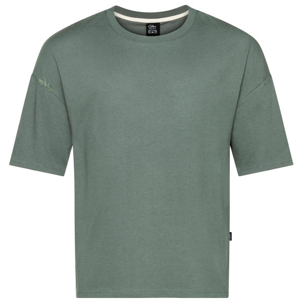 Chillaz Bozeman Mountain Logo T-shirt Olijfgroen