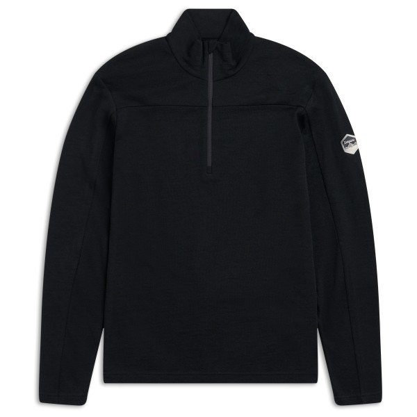 Bergans Inner:Dual Merino Half Zip Sportshirt Zwart