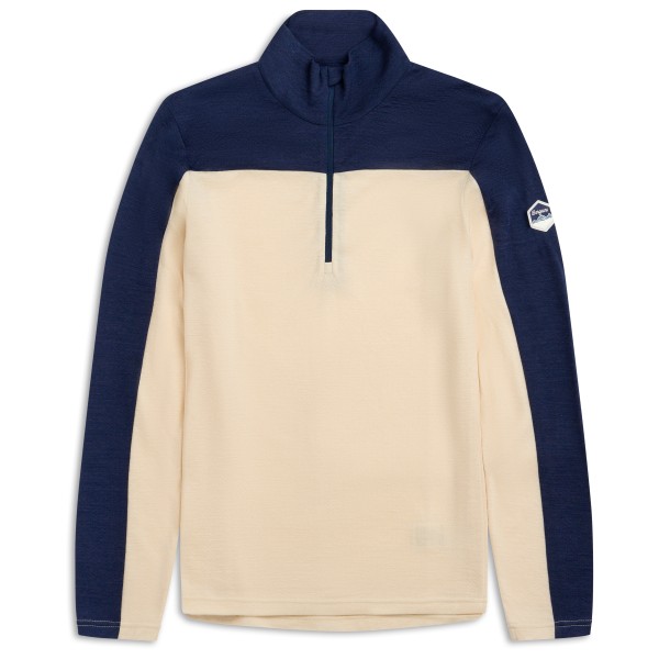 Bergans Inner:Dual Merino Half Zip Sportshirt Beige