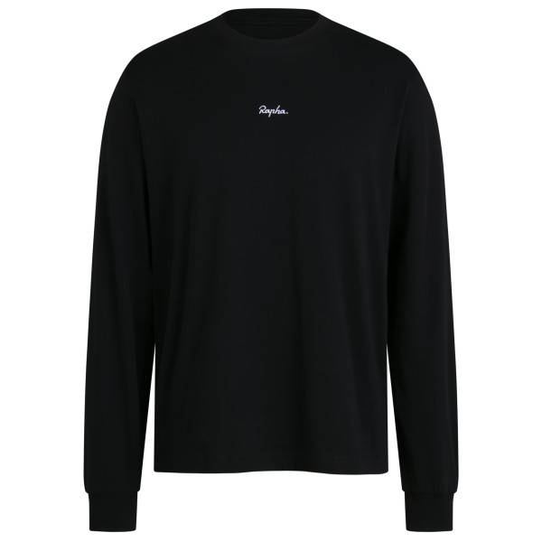 Rapha Long Sleeve Cotton T-Shirt Longsleeve Zwart