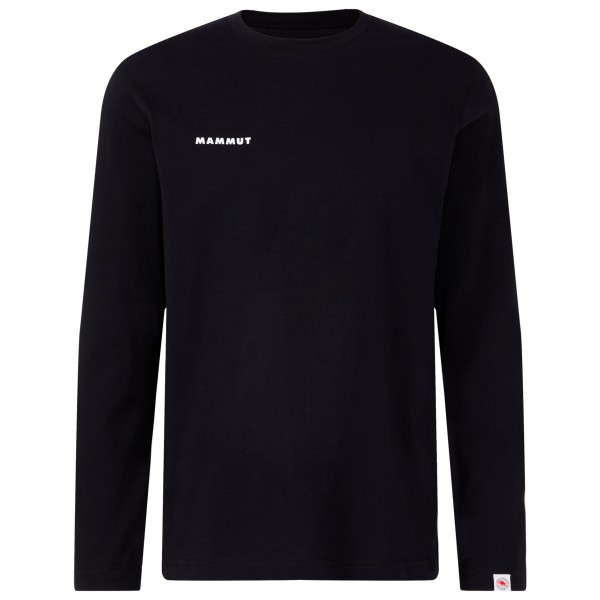 Mammut Mammut Base Longsleeve T-Shirt Mini Logo Longsleeve Zwart
