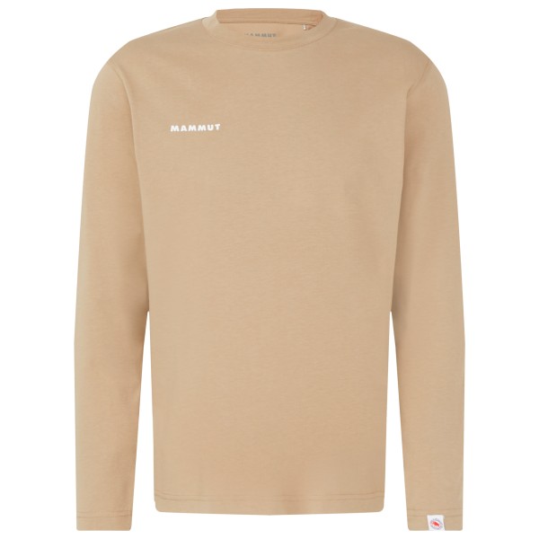Mammut - Mammut Base Longsleeve T-Shirt Mini Logo - Longsleeve Gr M beige