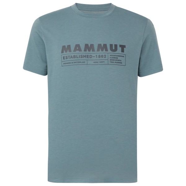Mammut - Trovat T-Shirt Logo - Funktionsshirt Gr XL türkis