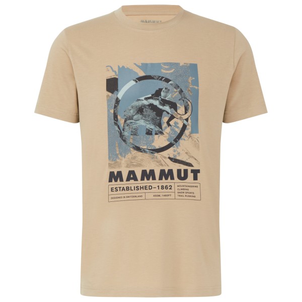 Mammut - Trovat T-Shirt Mammut - Funktionsshirt Gr XL beige