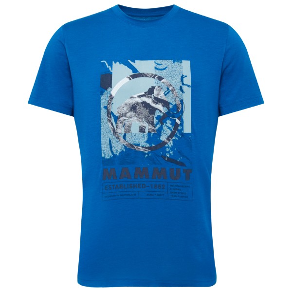 Mammut Trovat T-Shirt Mammut Sportshirt Blauw