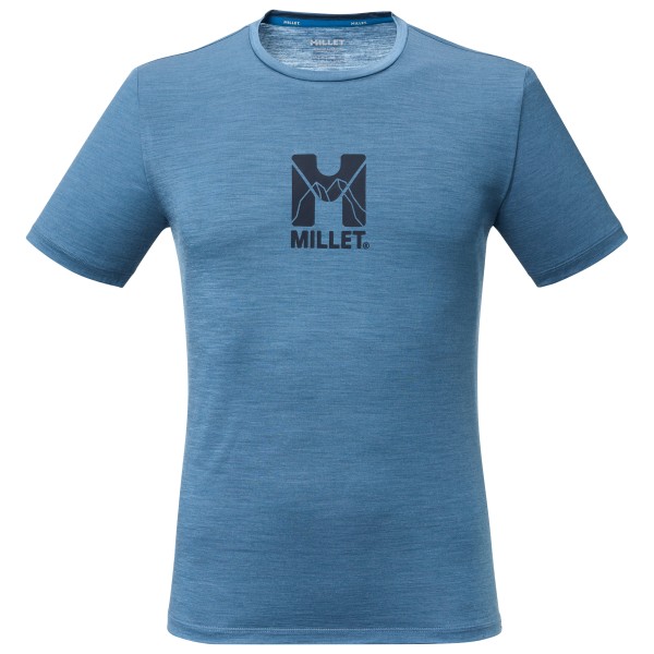 Millet Ubic Wool T-Shirt S/S T-Shirt Herren (Gr L |blau)