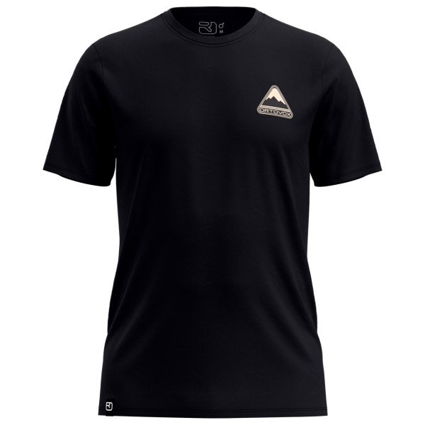Ortovox 140 Cool Triangle TS Merinoshirt Zwart