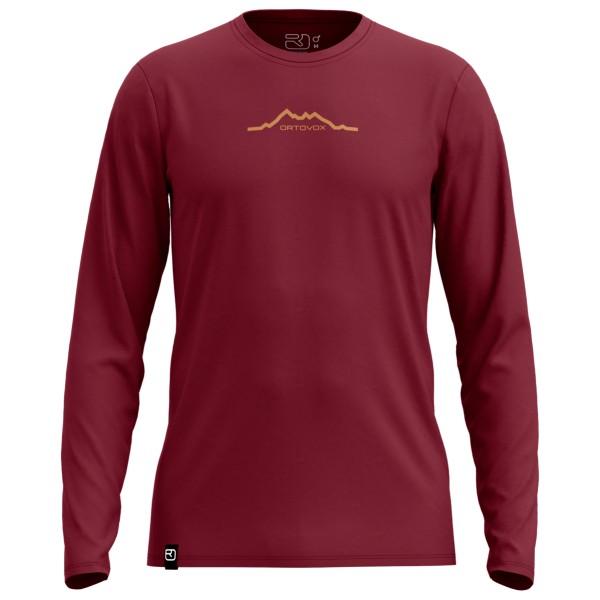Ortovox 150 Cool Mountain L/ Merinoshirt Rood