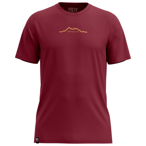 Ortovox 150 Cool Mountain TS Merinoshirt Rood