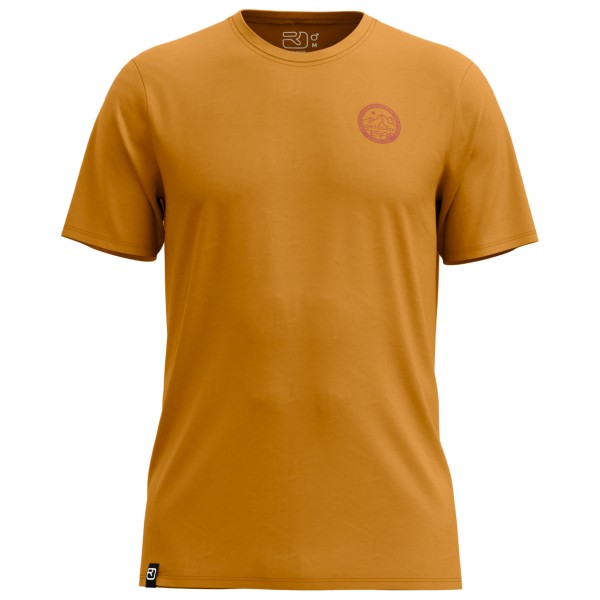 Ortovox 185 Merino Mountain Badge TS Merinoshirt Dark Cumin