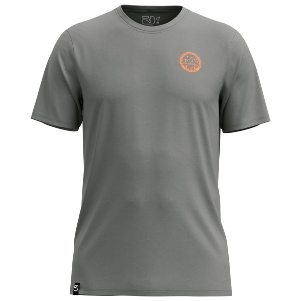 Ortovox 185 Merino Mountain Badge TS Merinoshirt Dark Sage