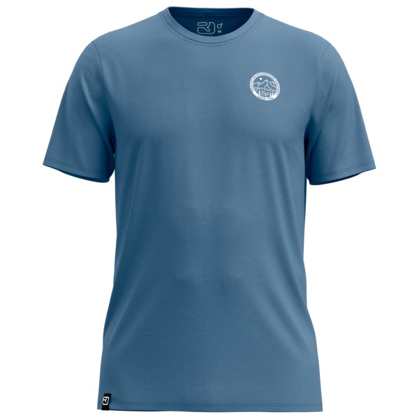 Ortovox 185 Merino Mountain Badge TS Merinoshirt Light Nunatak