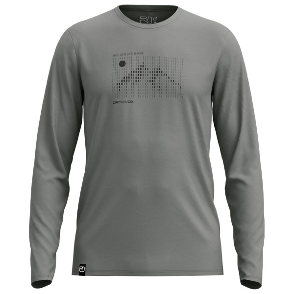 Ortovox 185 Merino Sunrise /S Merinoshirt Dark Sage