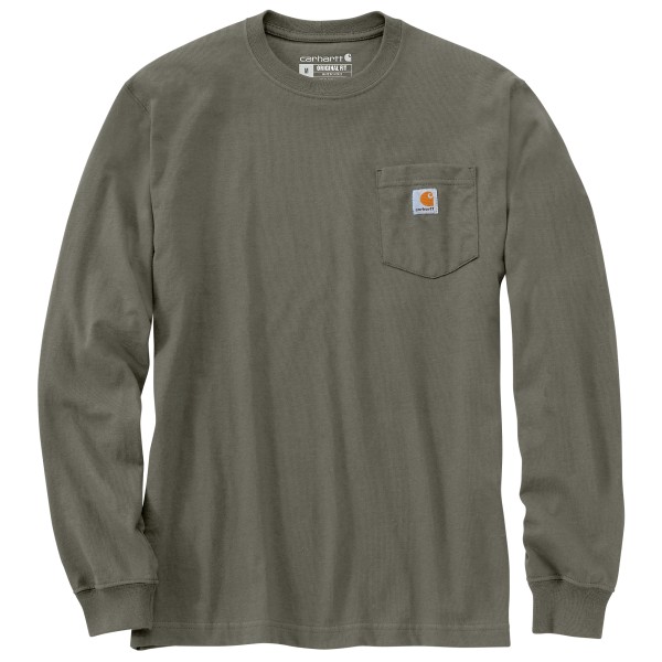 Carhartt Dearborn Loose L/ T-Shirt Longsleeve Grijs