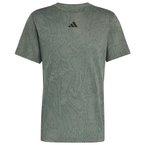 adidas D4T Primelift AOP Tee Sportshirt Olijfgroen