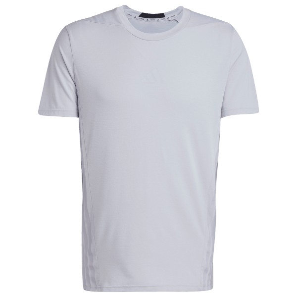 adidas - D4T Workout 3 Stripes T-Shirt - Funktionsshirt Gr S grau
