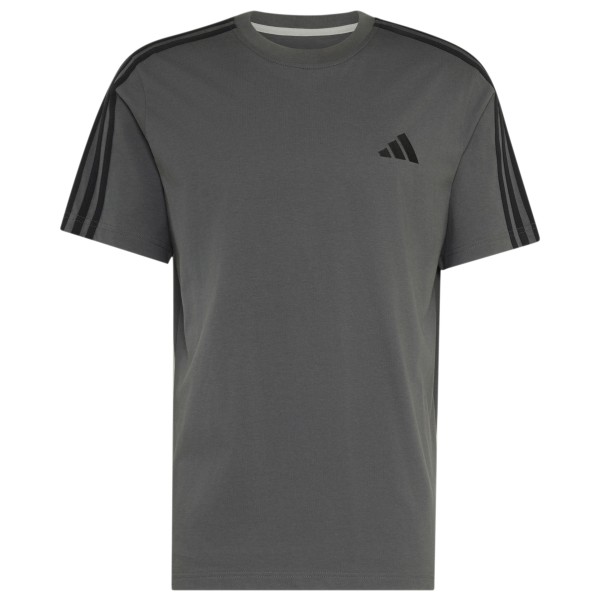 adidas Essentials Single Jersey Left Chest Branded Tee T-shirt Grijs