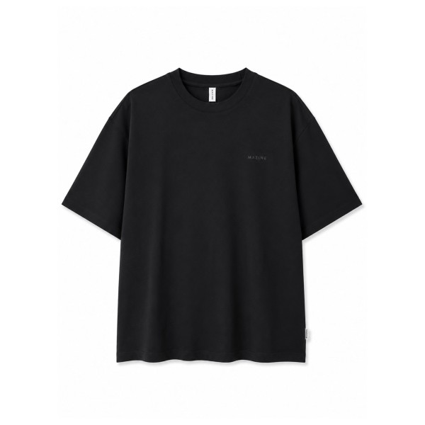 Mazine Back Print T-Shirt T-shirt Zwart