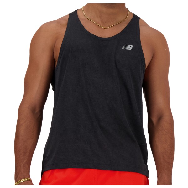 New Balance Athletics Tank Tanktop Zwart