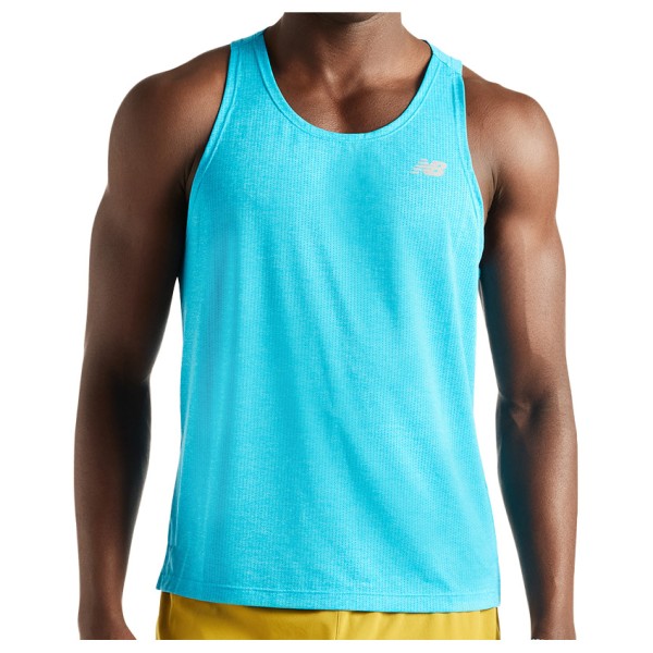 New Balance Athletics Tank Tanktop turkoois Turquoise