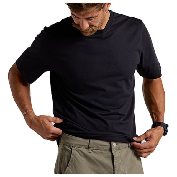 Maloja MattoniM. T-shirt Zwart