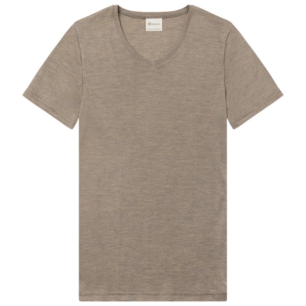 Engel Shirt S/S Merinoshirt Beige