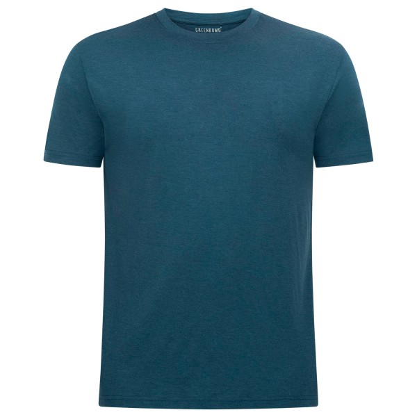 GreenBomb Basic Loom Merinoshirt Blauw