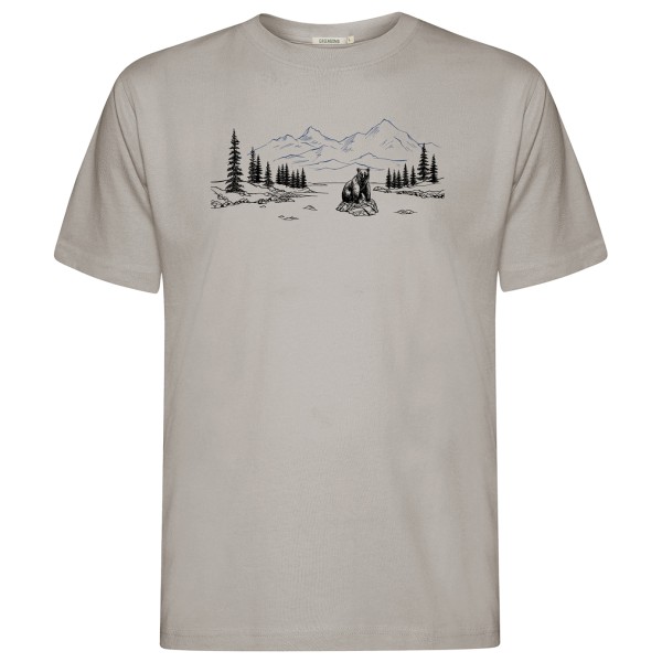 GreenBomb Bear River Fusion T-shirt Grijs
