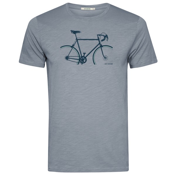 GreenBomb Bike Crop Spice T-shirt Grijs