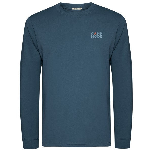 GreenBomb Camp Mode Crisp Longsleeve Blauw