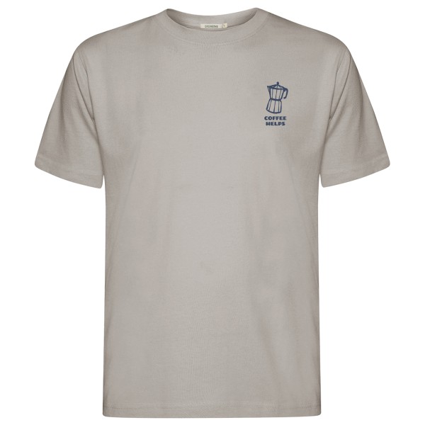GreenBomb Espresso Fusion T-shirt Grijs