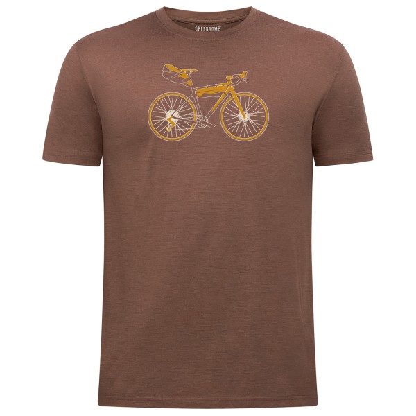 GreenBomb Gravel Loom Merinoshirt Earth Wood