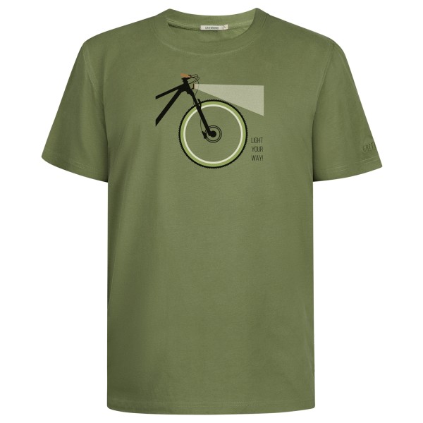 GreenBomb Light Fusion T-shirt Olijfgroen